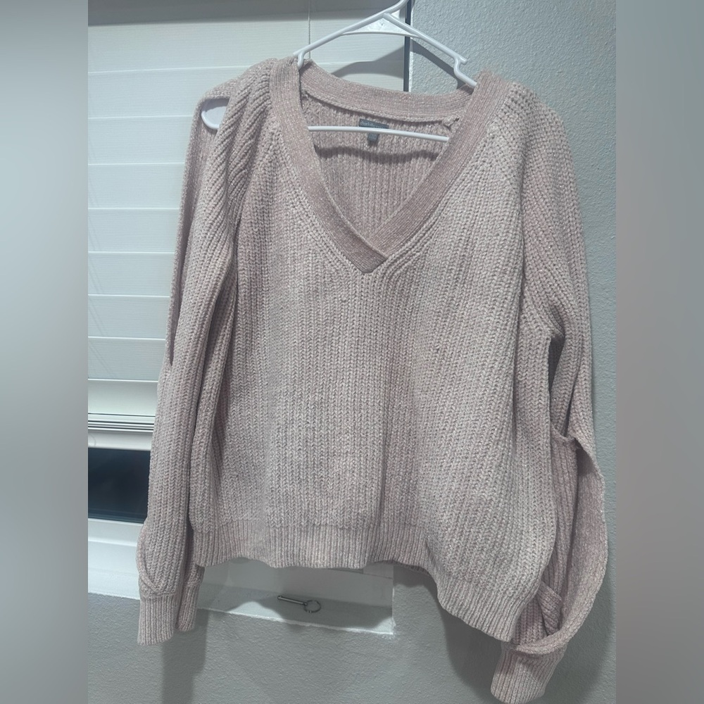 Charlotte Russe Blush Knit Sweater